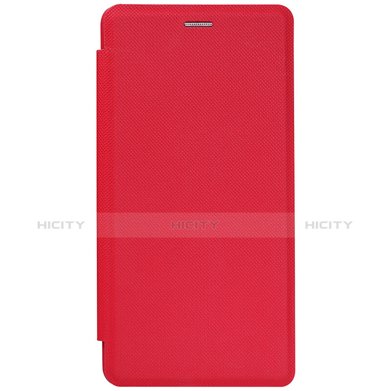 Housse Portefeuille Livre Cuir L01 pour Xiaomi Mi Note Rouge Plus