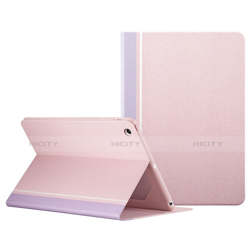 Housse Portefeuille Livre Cuir L03 pour Apple iPad Mini 2 Rose Plus