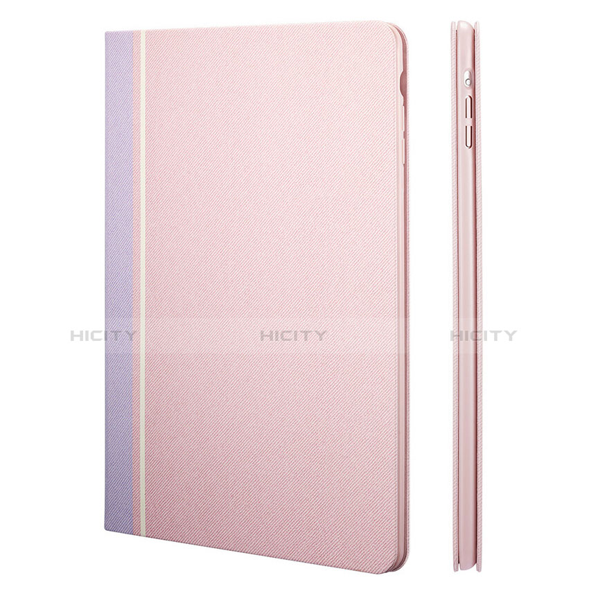 Housse Portefeuille Livre Cuir L03 pour Apple iPad Mini 2 Rose Plus