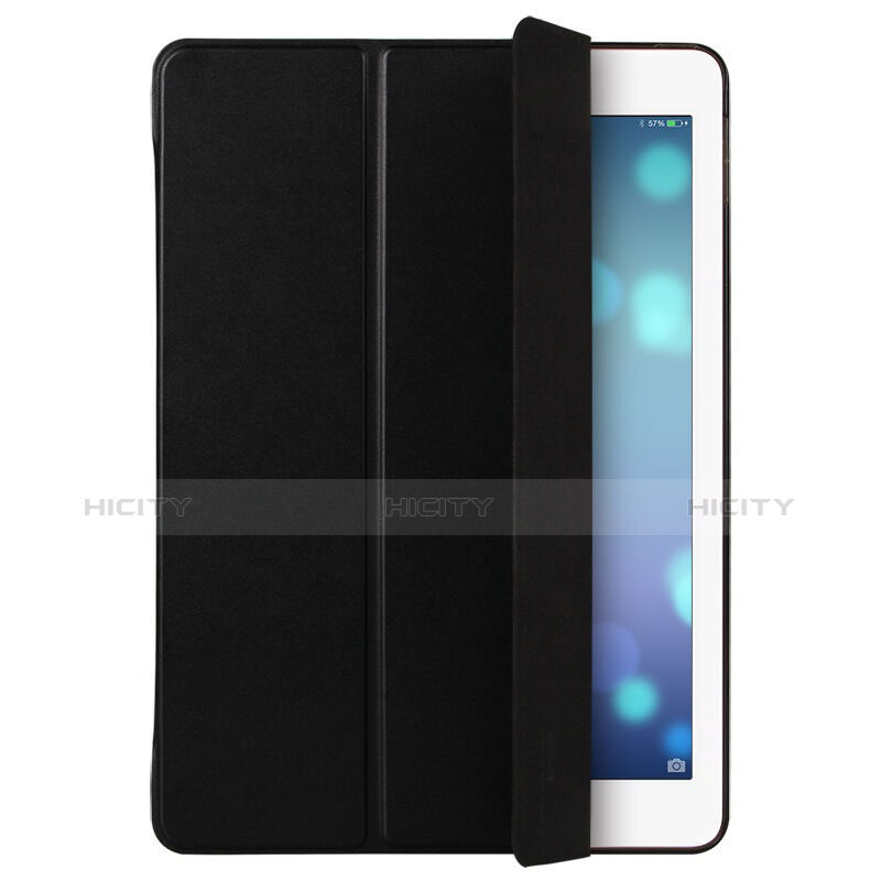 Housse Portefeuille Livre Cuir pour Apple iPad Mini 4 Noir Plus