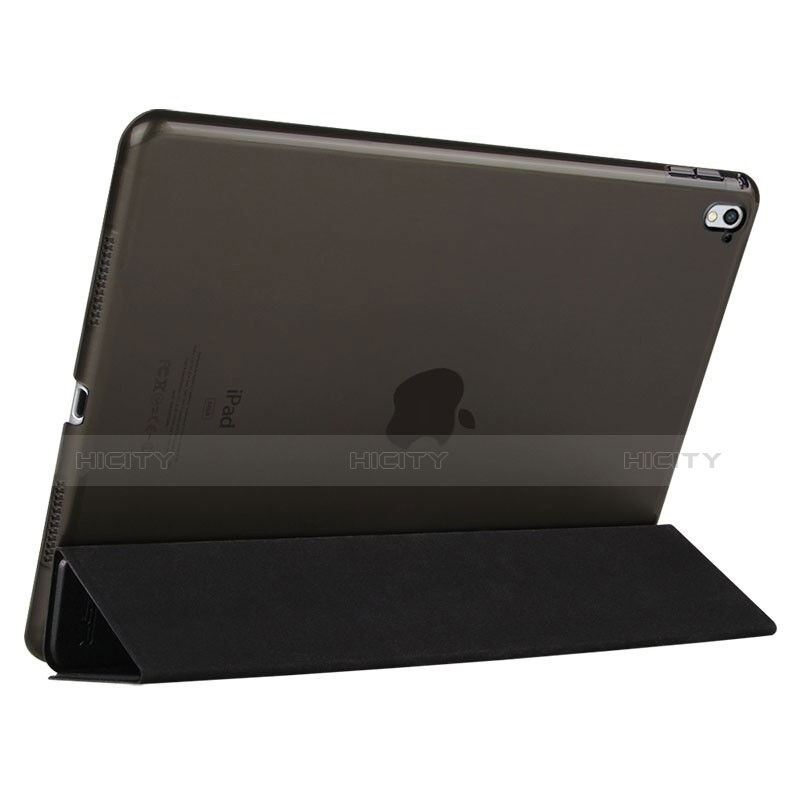 Housse Portefeuille Livre Cuir pour Apple iPad Pro 9.7 Noir Plus