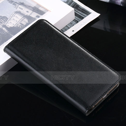 Housse Portefeuille Livre Cuir pour Apple iPhone 6 Noir Plus