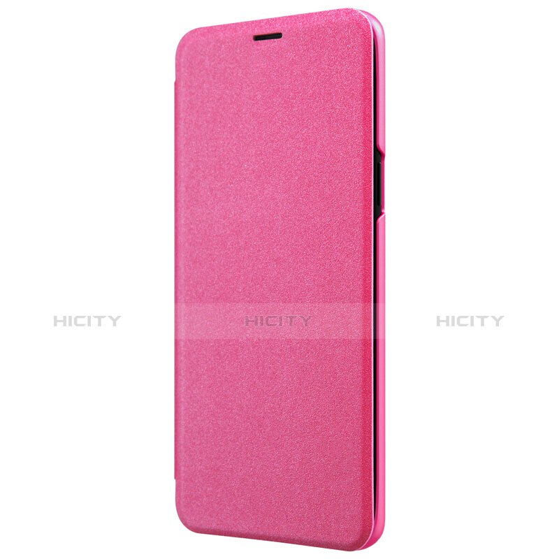 Housse Portefeuille Livre Cuir pour Samsung Galaxy S9 Plus Rose Rouge Plus