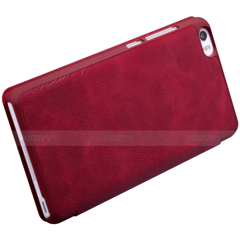 Housse Portefeuille Livre Cuir pour Xiaomi Mi Note Rouge Plus