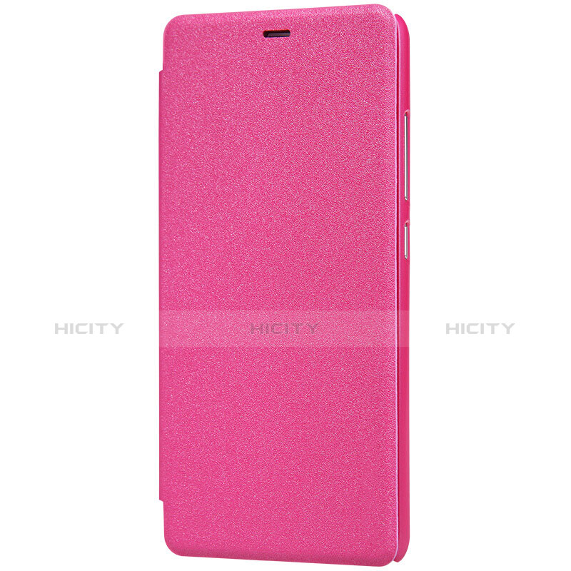 Housse Portefeuille Livre Cuir pour Xiaomi Redmi Note 3 Pro Rose Rouge Plus