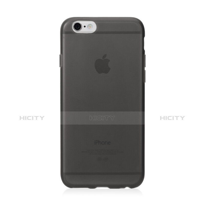 Housse Silicone Souple Mat pour Apple iPhone 6 Gris Plus