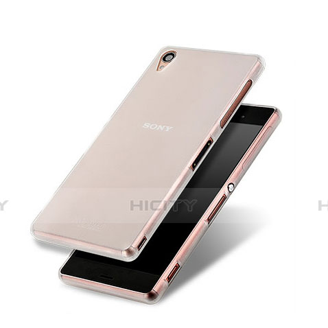 Housse Silicone Souple Mat pour Sony Xperia Z3 Blanc Plus