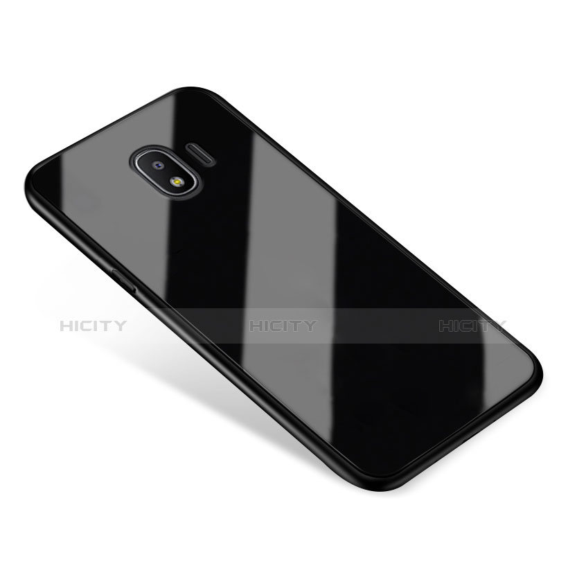 Housse Silicone Souple Miroir pour Samsung Galaxy Grand Prime Pro (2018) Noir Plus