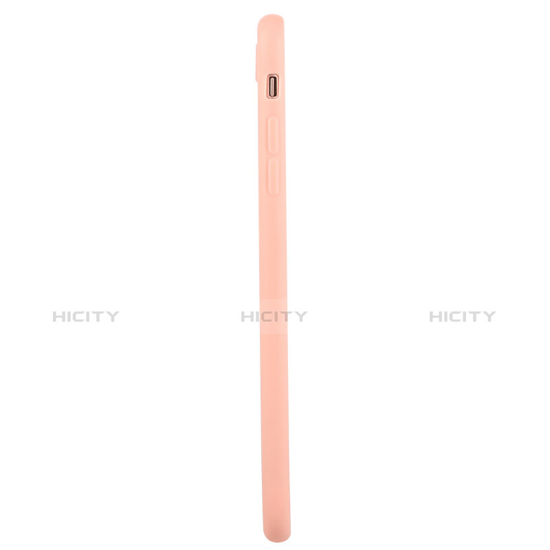 Housse Silicone TPU Souple Couleur Unie C01 pour Apple iPhone 8 Rose Plus