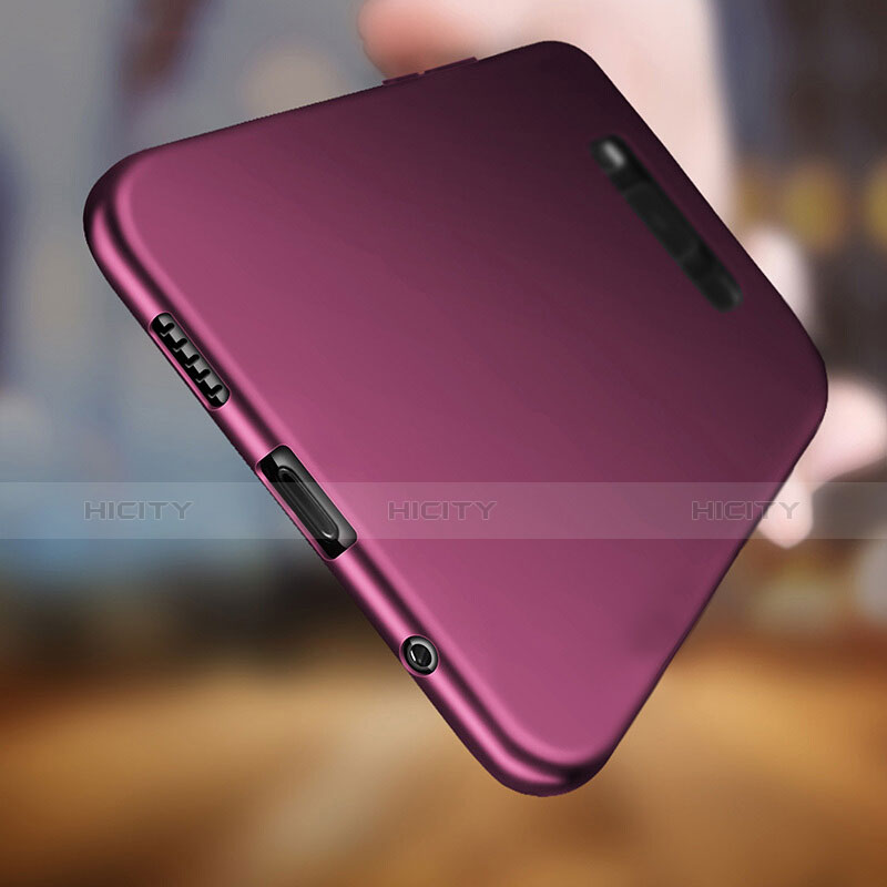 Housse Silicone TPU Souple Couleur Unie pour Samsung Galaxy S8 Violet Plus