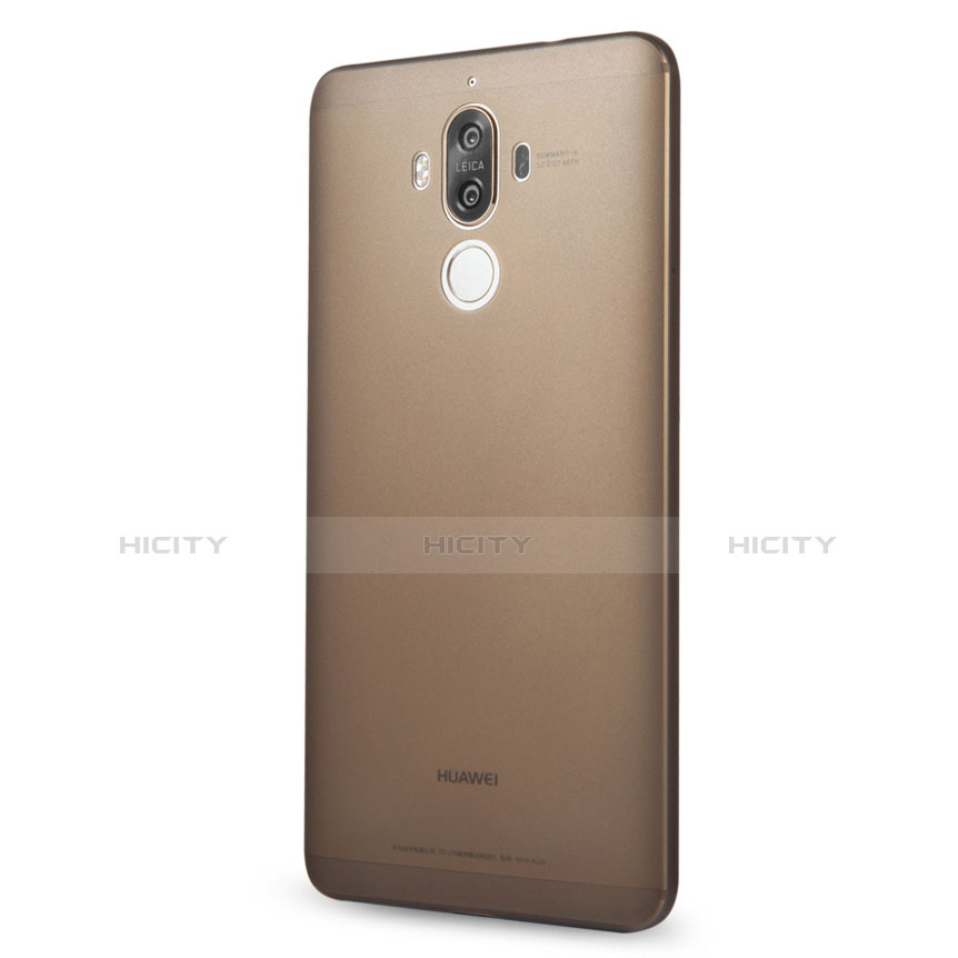 Housse Ultra Fine Mat Rigide Transparente pour Huawei Mate 9 Marron Plus