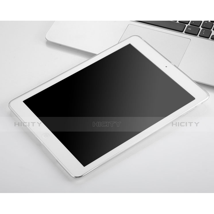 Housse Ultra Fine Silicone Souple Transparente pour Apple iPad Air Blanc Plus