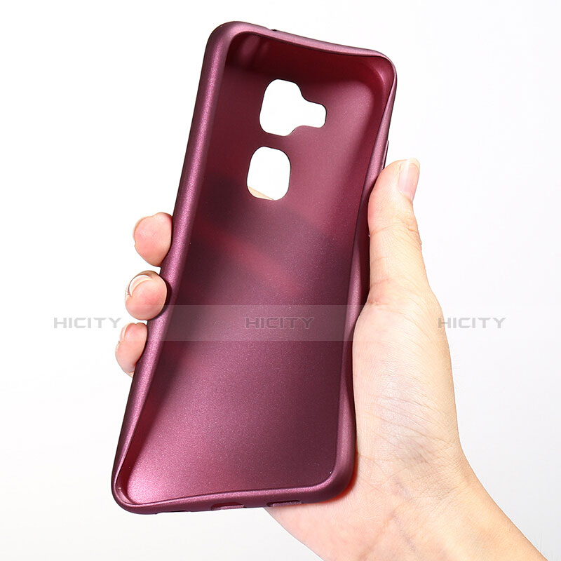 Housse Ultra Fine TPU Souple 360 Degres pour Huawei G9 Plus Violet Plus