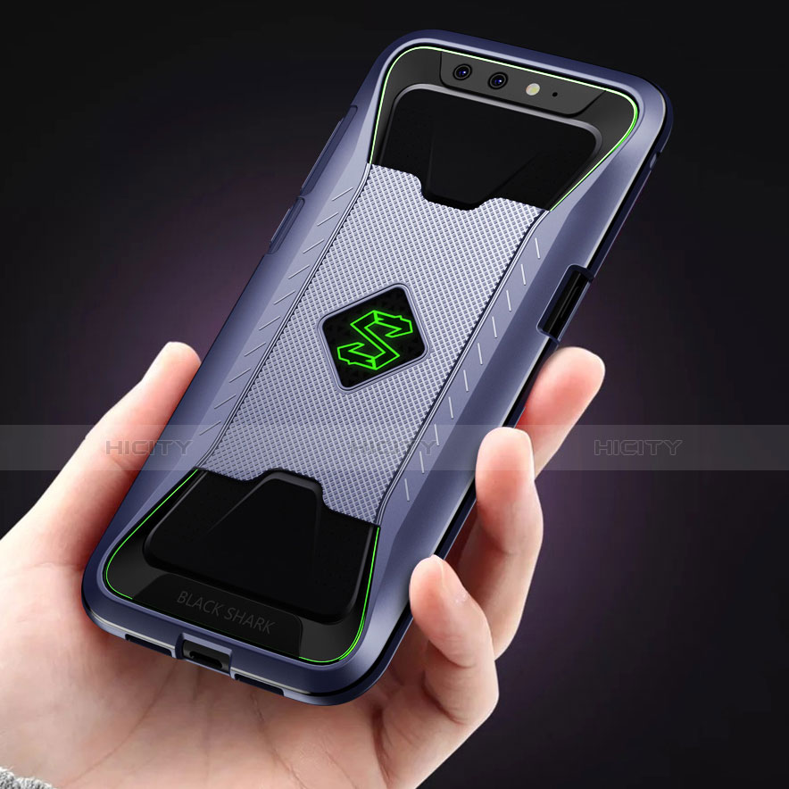 Housse Ultra Fine TPU Souple 360 Degres pour Xiaomi Black Shark Bleu Plus