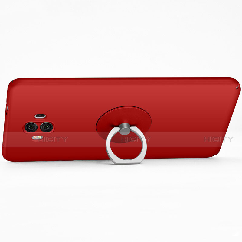 Housse Ultra Fine TPU Souple et Support Bague Anneau pour Huawei Mate 10 Rouge Plus