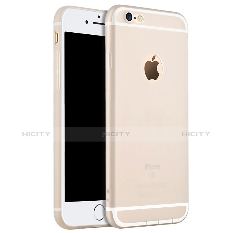 Housse Ultra Fine TPU Souple pour Apple iPhone 6 Plus Blanc Plus