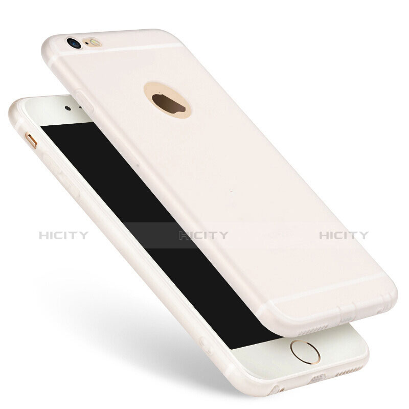 Housse Ultra Fine TPU Souple pour Apple iPhone 6S Blanc Plus