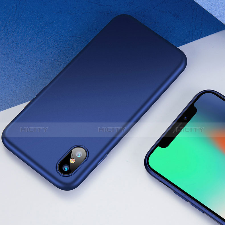 Housse Ultra Fine TPU Souple pour Apple iPhone Xs Bleu Plus