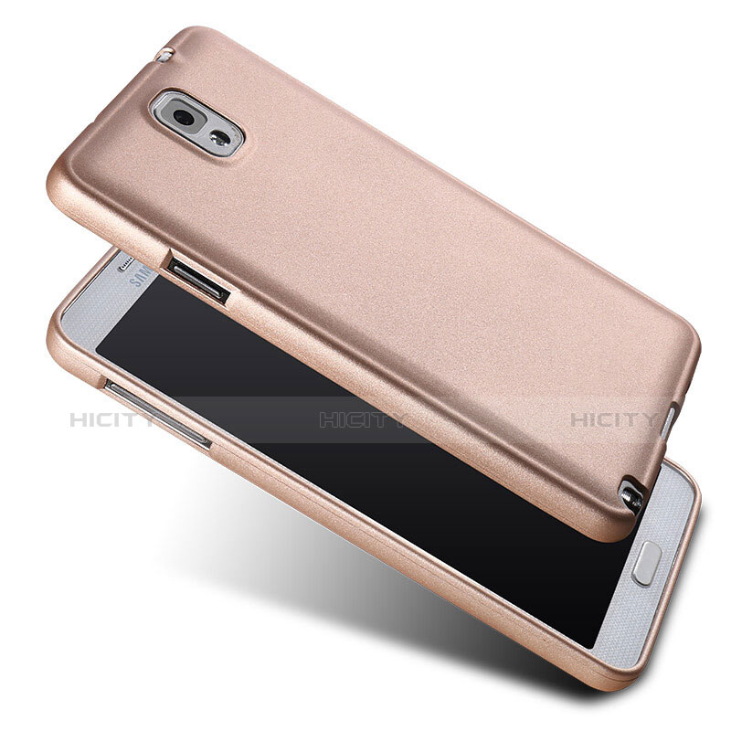 Housse Ultra Fine TPU Souple pour Samsung Galaxy Note 3 N9000 Or Plus