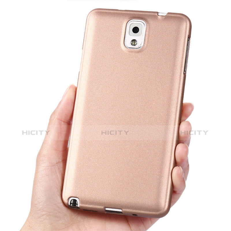 Housse Ultra Fine TPU Souple pour Samsung Galaxy Note 3 N9000 Or Plus