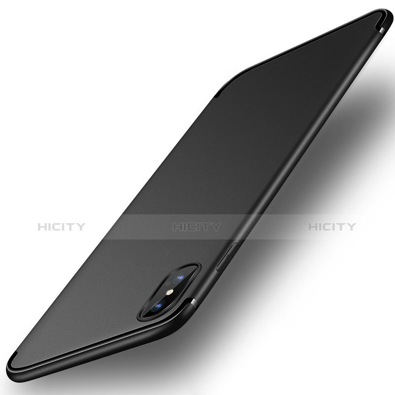 Housse Ultra Fine TPU Souple Q02 pour Apple iPhone Xs Noir Plus