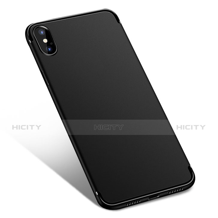 Housse Ultra Fine TPU Souple Q02 pour Apple iPhone Xs Noir Plus