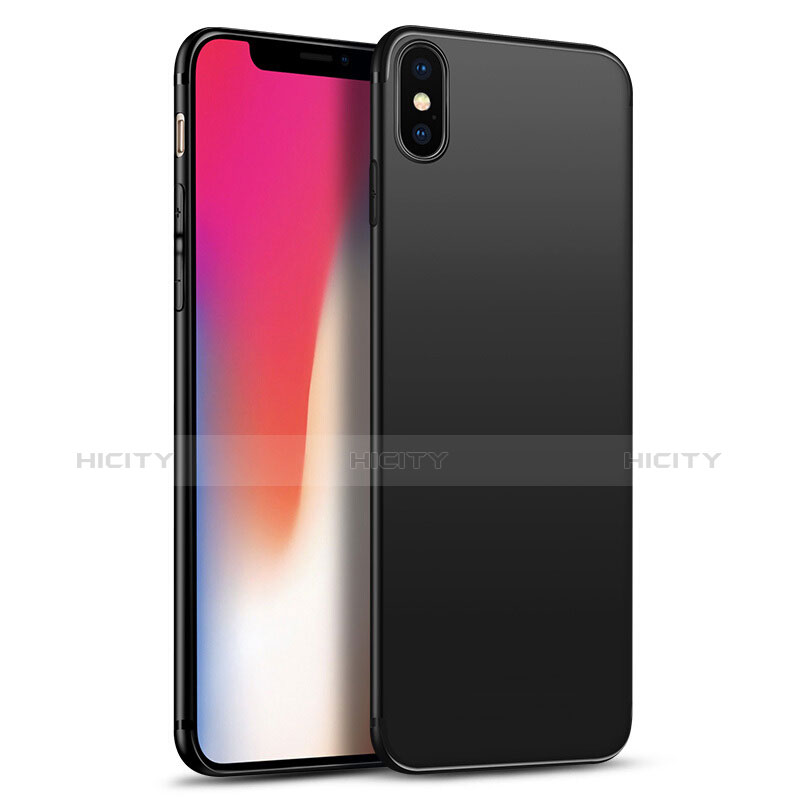 Housse Ultra Fine TPU Souple S02 pour Apple iPhone X Noir Plus