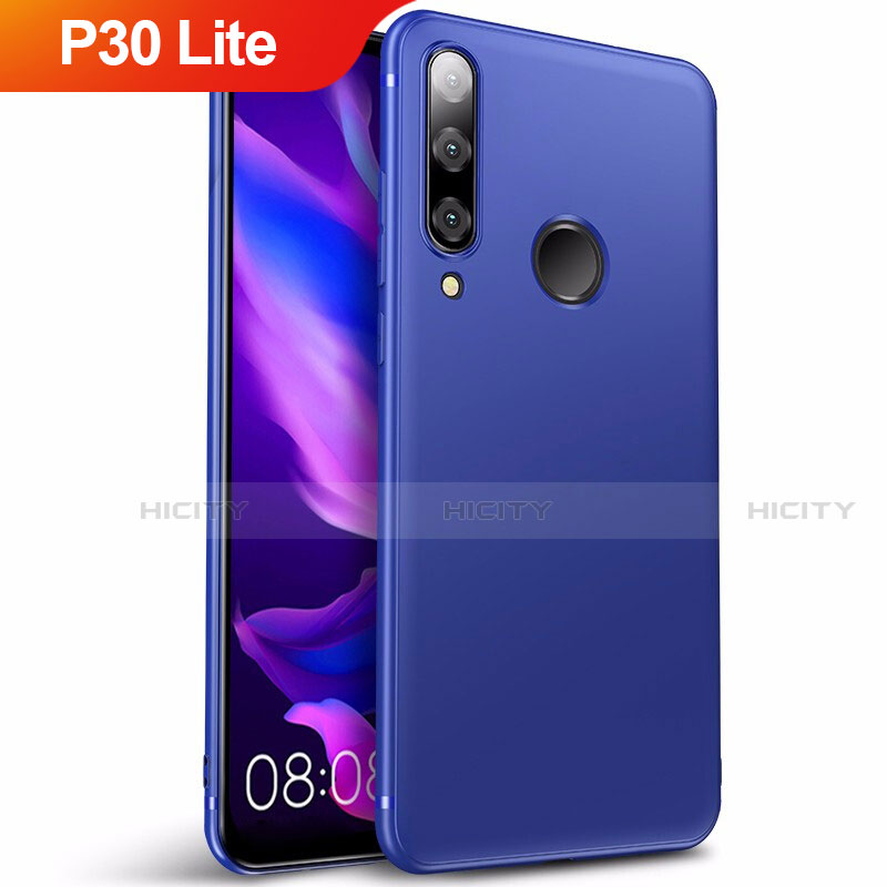 Housse Ultra Fine TPU Souple S03 pour Huawei P30 Lite XL Bleu Plus