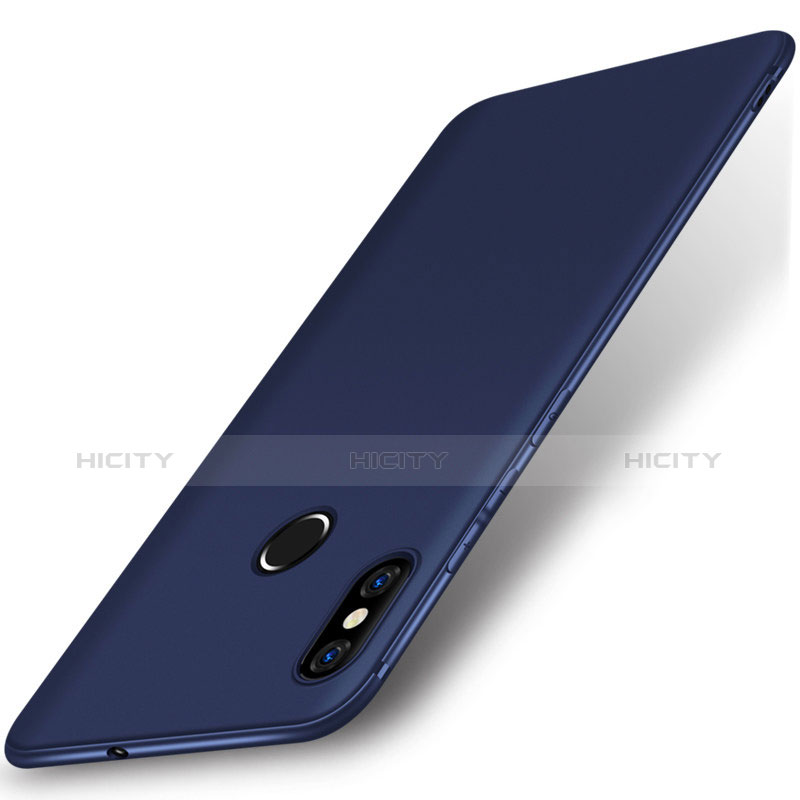 Housse Ultra Fine TPU Souple S06 pour Xiaomi Mi 8 Bleu Plus