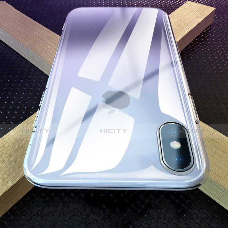 Housse Ultra Fine TPU Souple Transparente C02 pour Apple iPhone X Clair Plus