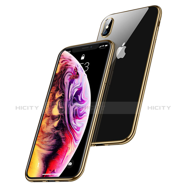 Housse Ultra Fine TPU Souple Transparente C12 pour Apple iPhone Xs Or Plus