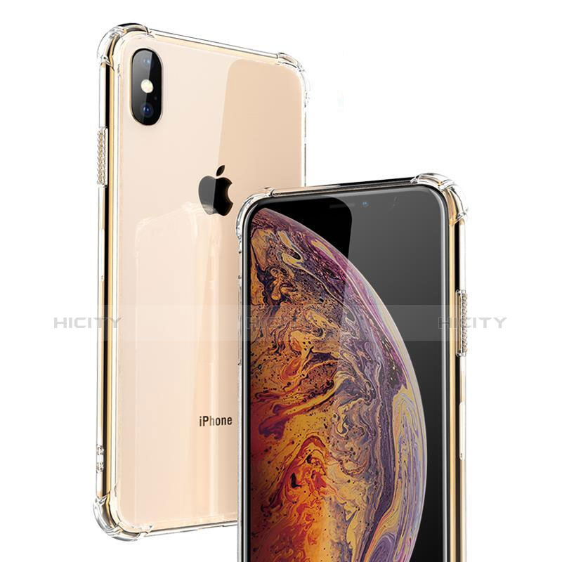 Housse Ultra Fine TPU Souple Transparente C20 pour Apple iPhone X Clair Plus