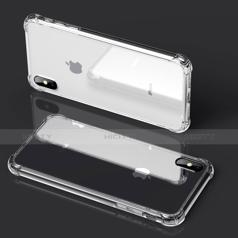 Housse Ultra Fine TPU Souple Transparente C20 pour Apple iPhone X Clair Plus