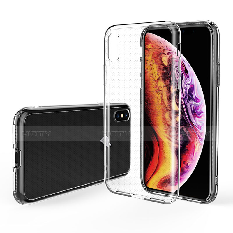 Housse Ultra Fine TPU Souple Transparente C22 pour Apple iPhone Xs Clair Plus