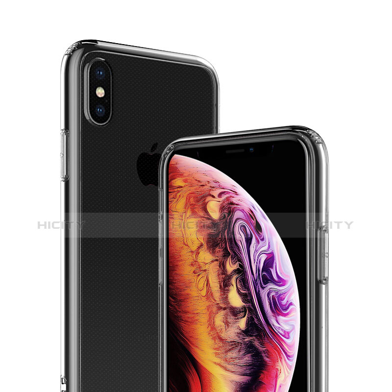 Housse Ultra Fine TPU Souple Transparente C22 pour Apple iPhone Xs Clair Plus