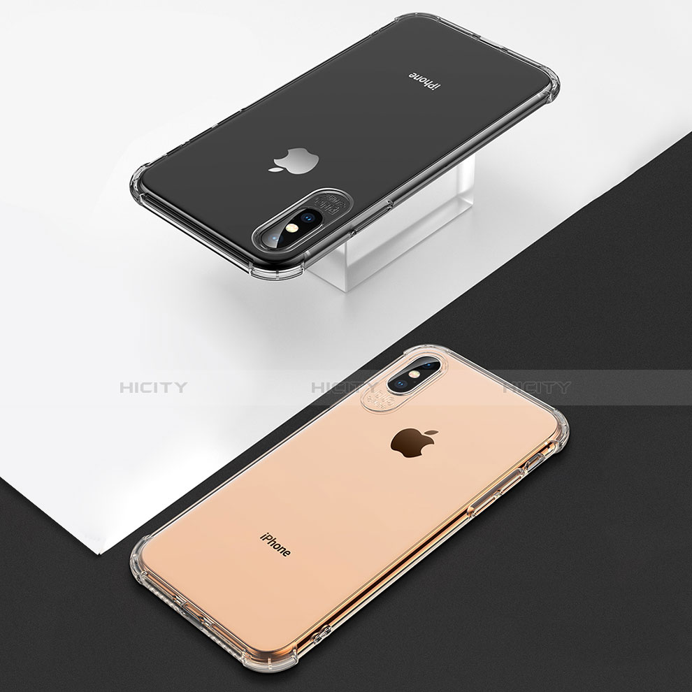 Housse Ultra Fine TPU Souple Transparente C23 pour Apple iPhone X Clair Plus