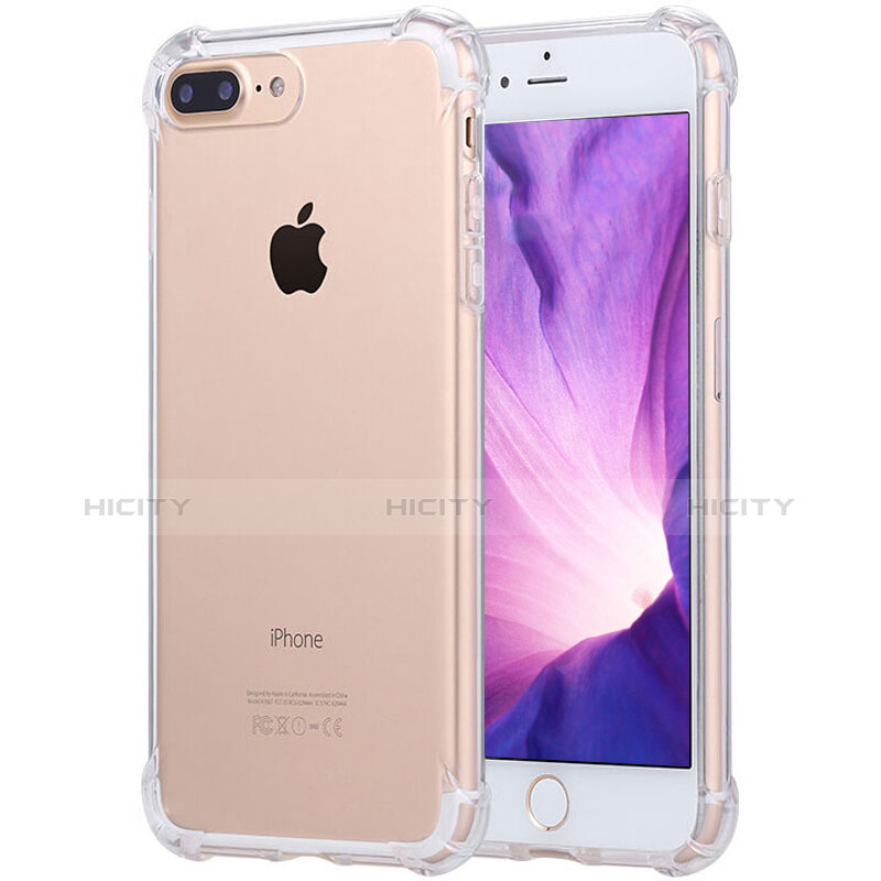 Housse Ultra Fine TPU Souple Transparente F02 pour Apple iPhone 7 Plus Clair Plus