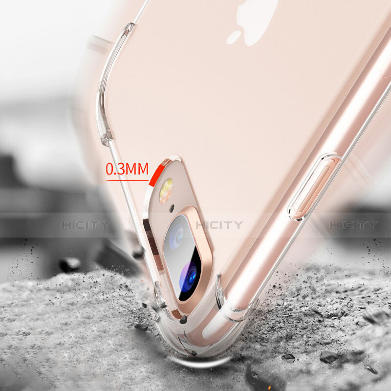 Housse Ultra Fine TPU Souple Transparente F02 pour Apple iPhone 7 Plus Clair Plus