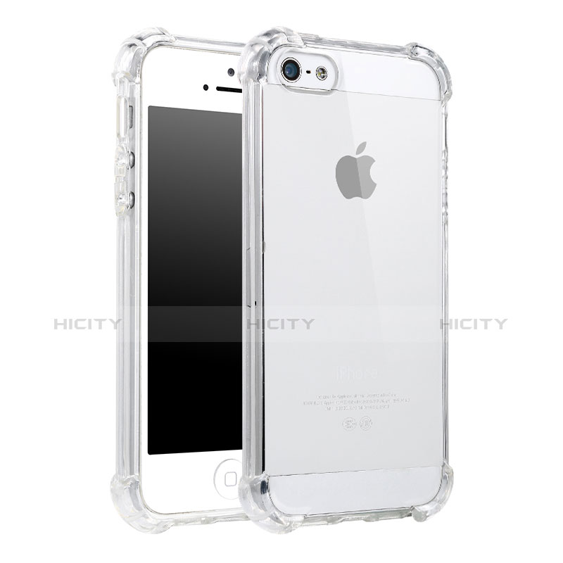 Housse Ultra Fine TPU Souple Transparente H02 pour Apple iPhone 5 Clair Plus