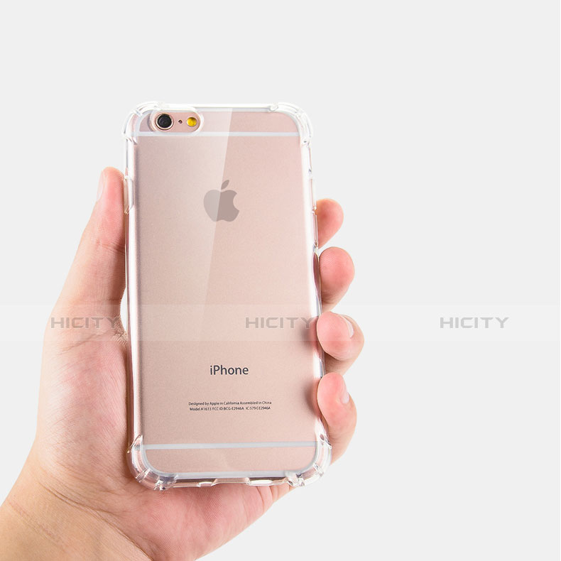 Housse Ultra Fine TPU Souple Transparente H04 pour Apple iPhone 6 Clair Plus