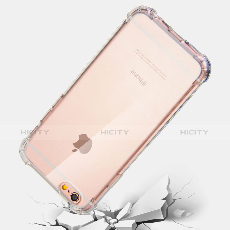 Housse Ultra Fine TPU Souple Transparente H04 pour Apple iPhone 6 Clair Plus