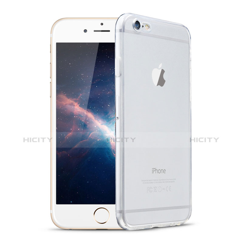 Housse Ultra Fine TPU Souple Transparente H08 pour Apple iPhone 6 Clair Plus