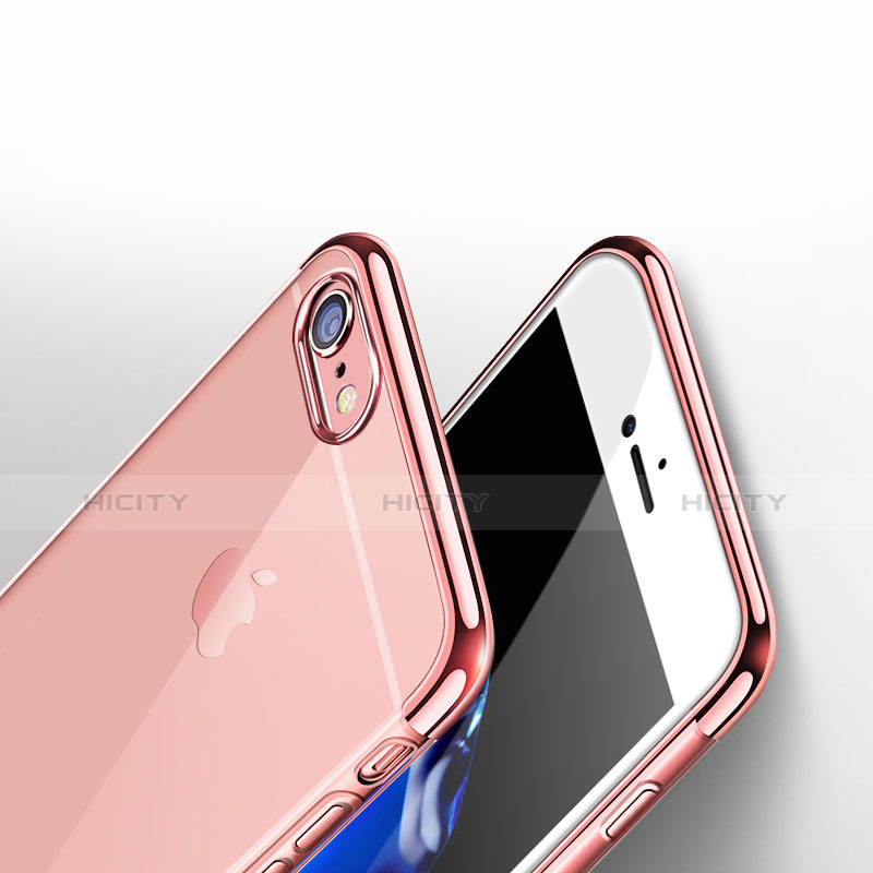 Housse Ultra Fine TPU Souple Transparente H09 pour Apple iPhone 6 Plus Rose Plus