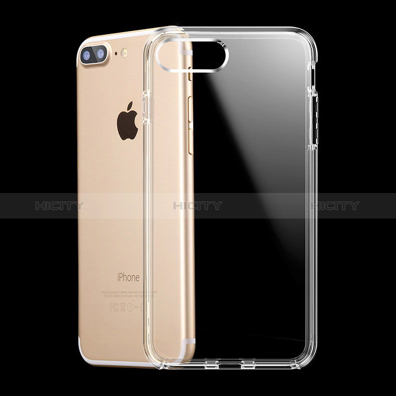 Housse Ultra Fine TPU Souple Transparente H17 pour Apple iPhone 8 Plus Clair Plus