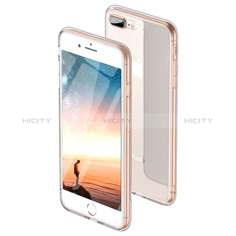 Housse Ultra Fine TPU Souple Transparente H18 pour Apple iPhone 8 Plus Clair Plus