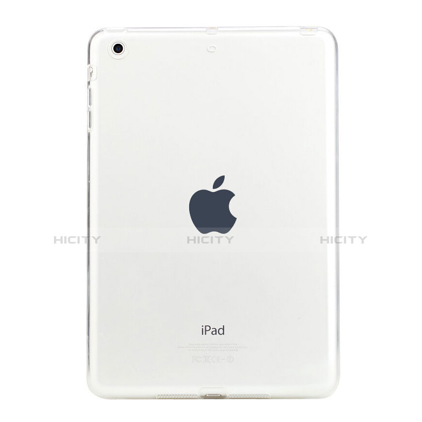 Housse Ultra Fine TPU Souple Transparente pour Apple iPad Mini 3 Blanc Plus