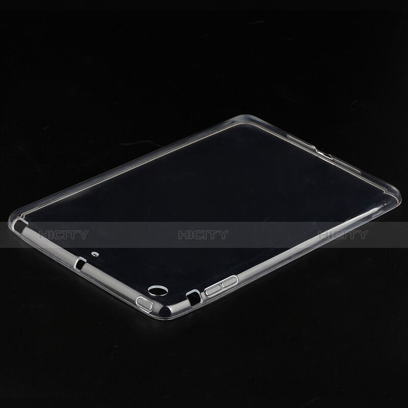 Housse Ultra Fine TPU Souple Transparente pour Apple iPad Mini 3 Blanc Plus