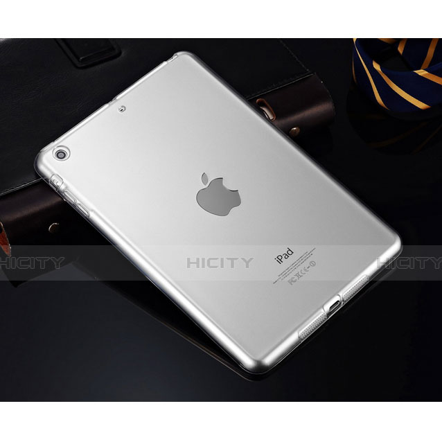 Housse Ultra Fine TPU Souple Transparente pour Apple iPad Mini 3 Blanc Plus