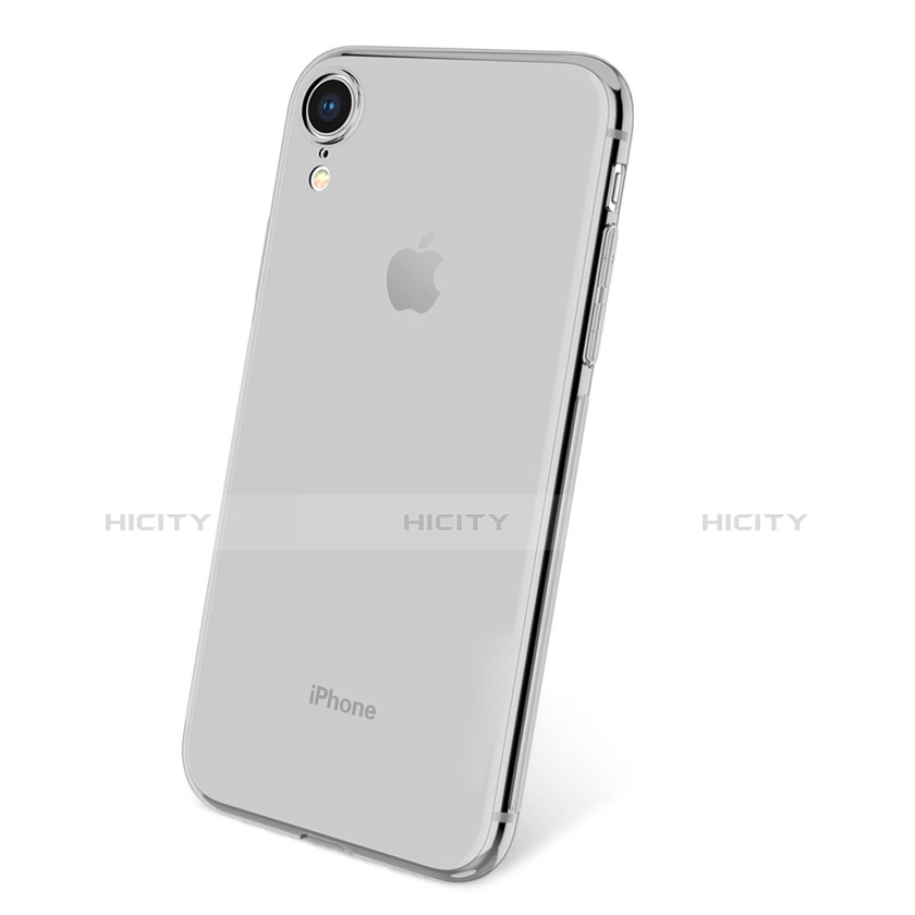 Housse Ultra Fine TPU Souple Transparente pour Apple iPhone XR Gris Plus