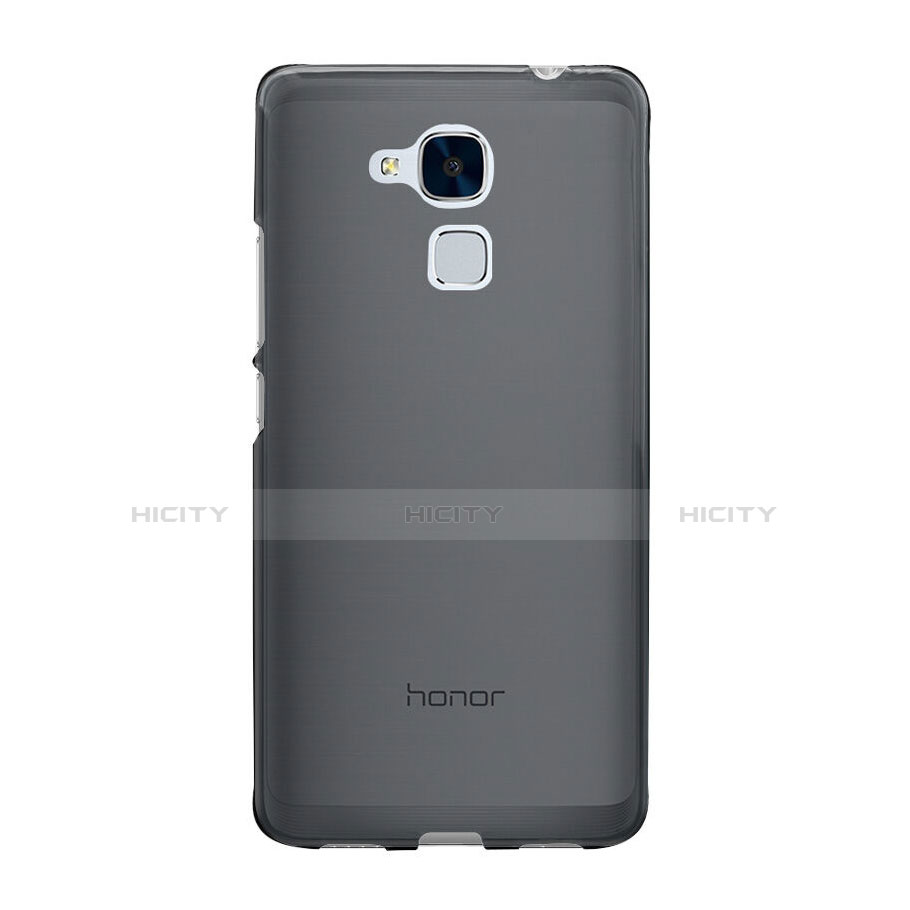 Housse Ultra Fine TPU Souple Transparente pour Huawei GR5 Mini Gris Plus